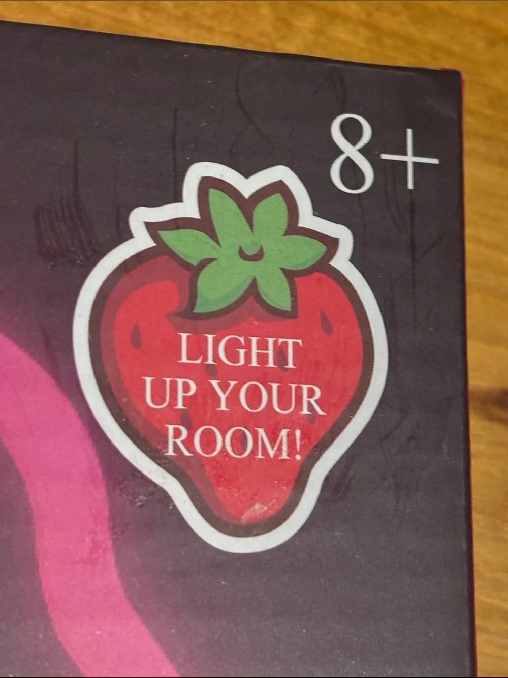 Idea Nuova Strawberry Shortcake Neon Wall Art NWT